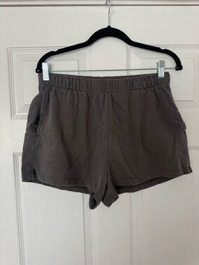 GARAGE Everyday Cotton-Blend Women's Shorts — Charcoal